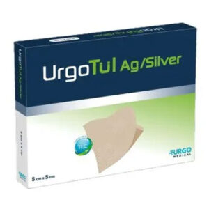 UrgoTul Non-Adherent Contact Layer Dressing Impregnated With Silver 5x5cm