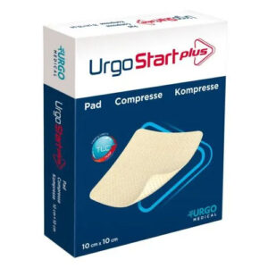 UrgoStart Plus Pad Lipido-Colloid Sucrose-Octasulfate Polyfibrous Dressing 10x10cm