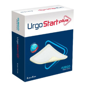 UrgoStart Plus NA Lipido-Colloid Sucrose-Octasulfate Polyfibrous Foam Dressing 6x6cm