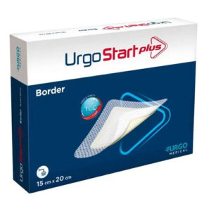 UrgoStart Plus Border Lipido-Colloid Sucrose-Octasulfate Poly Fibrous Dressing 15x20cm