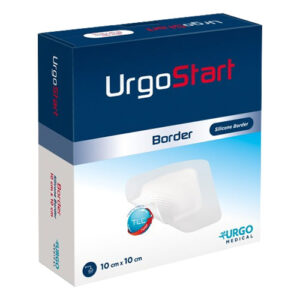UrgoStart Border Lipido-Colloid Sucrose-Octasulfate Absorbent Dressing 10x10cm
