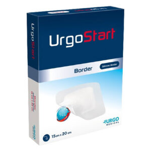 UrgoStart Border Lipido-Colloid Sucrose-Octasulfate Absorbent Dressing 15x20cm