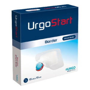 UrgoStart Border Lipido-Colloid Sucrose-Octasulfate Absorbent Dressing 13x13cm