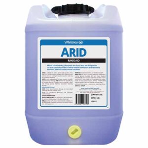 Whiteley Arid Rinse Aid Mildly Acidic 15 Litres