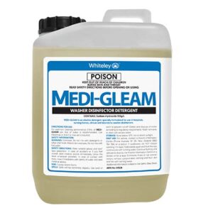 Whiteley Medi-Gleam Washer Disinfector Detergent Squat 5 Litres