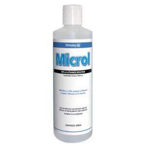 Whiteley Microl 70% v/v Ethanol Solution Filtered To 0.2 Microns 500 ml