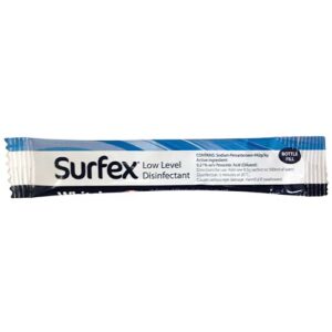 Whiteley Surfex Powder Low Level Disinfectant Bottle Fill Sachets 8.5g