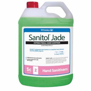 Whiteley Sanitol Jade Antibacterial Hand Sanitiser 5 Litres