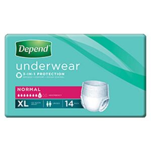 Depend Underwear Normal Unisex