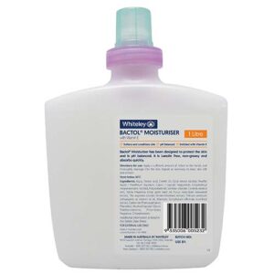 Whiteley Bactol Moisturiser Softens And Conditions Skin 1 Litres
