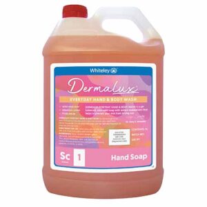 Whiteley Dermalux Everyday Use Hand And Body Wash Ultra-Mild Soap 5 Litres