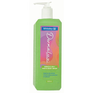 Whiteley Dermalux Enrich 3-in-1 Shampoo Conditioner And Body Wash 500ml