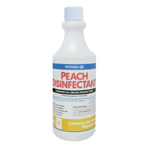 Whiteley Peach Disinfectant Commercial Grade Disinfectant Empty Bottle 500ml