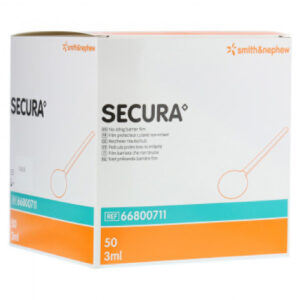 Smith+Nephew Secura No-Sting Barrier Film 3ml Swabs