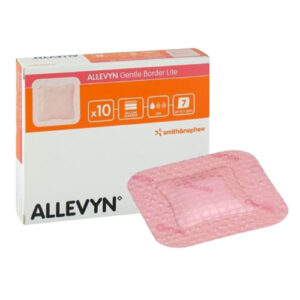 Smith+Nephew Allevyn Gentle Border Lite Hydrocellular Foam Dressing 5.5x12cm