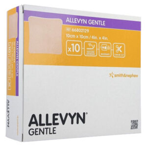 Smith+Nephew Allevyn Gentle Silicone Gel Adhesive Dressing 10x10cm