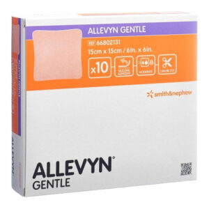 Smith+Nephew Allevyn Gentle Silicone Gel Adhesive Dressing 15x15cm