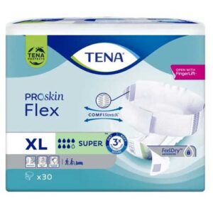 Tena Proskin Flex Super X-Large Belted Incontinence Briefs