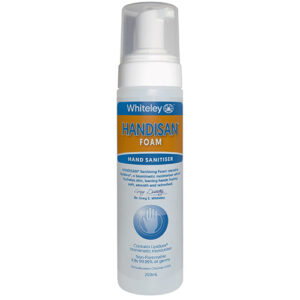 Whiteley Handisan Foam Hand Sanitiser Non-Alcohol Based 200ml