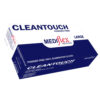 Cleantouch Powder Free Clear Vinyl Examination Large Gloves