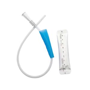 Hydrophilic Nelaton Male Catheter With Water Sachet 40cm White 12FR Sterile