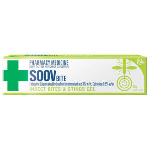 SOOV Bite Pain And Itch Relief Gel For Insect Bites 25g (S2)