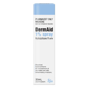 DermAid 1% Spray 30ml (S3)