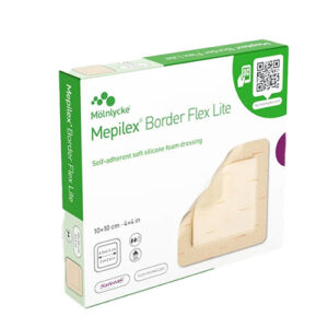 Molnlycke Mepilex Border Flex Lite Dressing 10x10cm