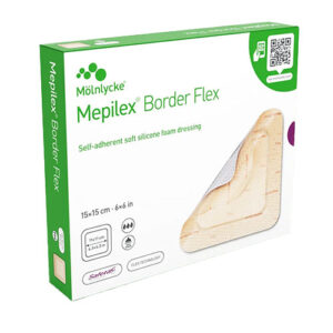 Molnlycke Mepilex Border Flex Dressing 15x15cm