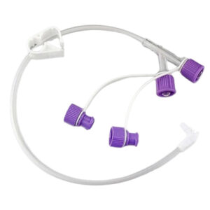Danumed Extension Set With Y-ENFit Angled Button Connector 60cm Sterile
