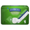 Medline FitRight Size 1 Stretch Extended Wear Brief 79-132cm 2660ml
