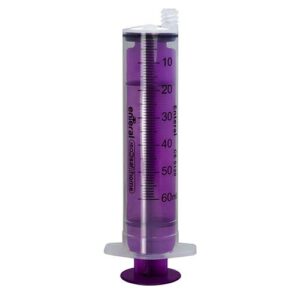 ENFIT HOME Use Enteral Syringe, 60ml Silicone O-ring