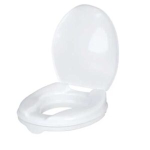 Homecraft Savanah Raised Toilet Seat with Lid 50mm