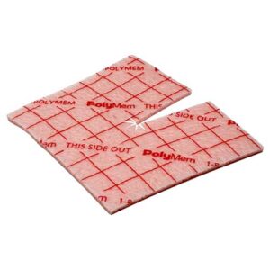 PolyMem Shape Tube Non-Adhesive Dressing 7x7cm
