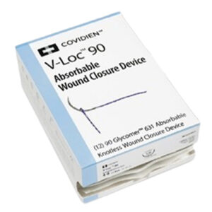 V-Loc 90 Absorbable Wound Closure Device 4-0 Undyed 45cm