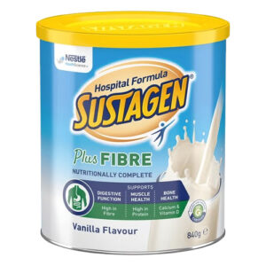 Sustagen Hospital Formula Plus Fibre Vanilla Flavour 840g Can
