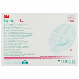 3M Tegaderm I.V. Transparent Film Dressing Adult Central Line Oval 8.5cm x10.5cm