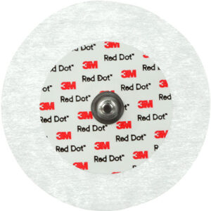 3M Red Dot Monitoring Electrodes with 3M Micropore Tape Backing