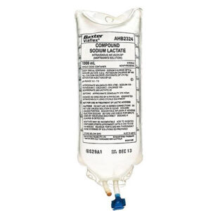 Baxter Compound Sodium Lactate Hartmanns Solution 1000ml