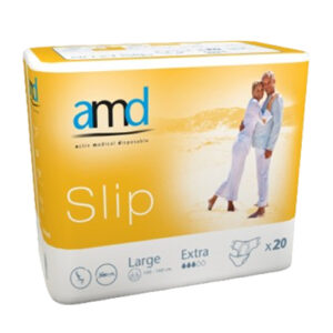 Amd Slip Adult Pad Large Extra Waist 100-160cm 2550ml