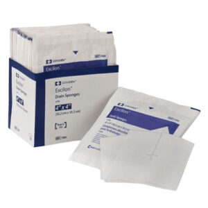 Covidien Excilon Drain Sponge 6 Ply Sterile 10.2x10.2cm