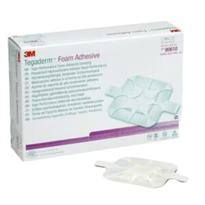 3M Tegaderm High Performance Foam Adhesive Dressing Square 8.8cm x 8.8cm
