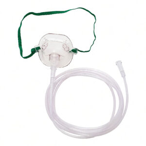 Oxygen Mask 2.1m Tubing Standard Shape Paediatric