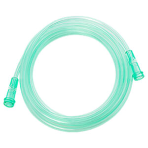 Oxygen Tubing 4m Green Plastic
