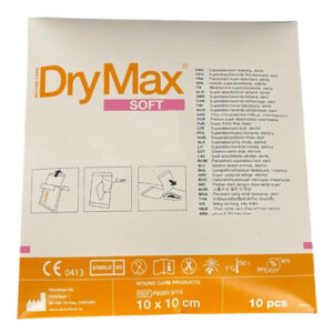 DryMax Soft Superabsorbent Dressing Sterile 10cmx10cm