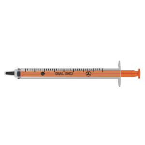 Midmed Oral Syringe Low Dose Tip Sterile 1ml