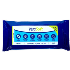 VeraSoft® Bath Wipes Antibacterial 8Pcs 20cm x 20cm