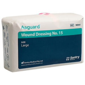 Wound Dressing No.15 (Large) White