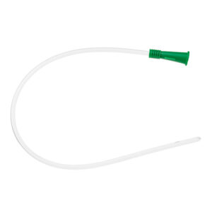 UNOQUIP Male Intermittent Catheter With Nelaton Tip Gently Rounded Eyes 37cm CH6 Hospital Pack