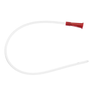 UNOQUIP Male Intermittent Catheter With Nelaton Tip Gently Rounded Eyes 37cm CH18 Hospital Pack